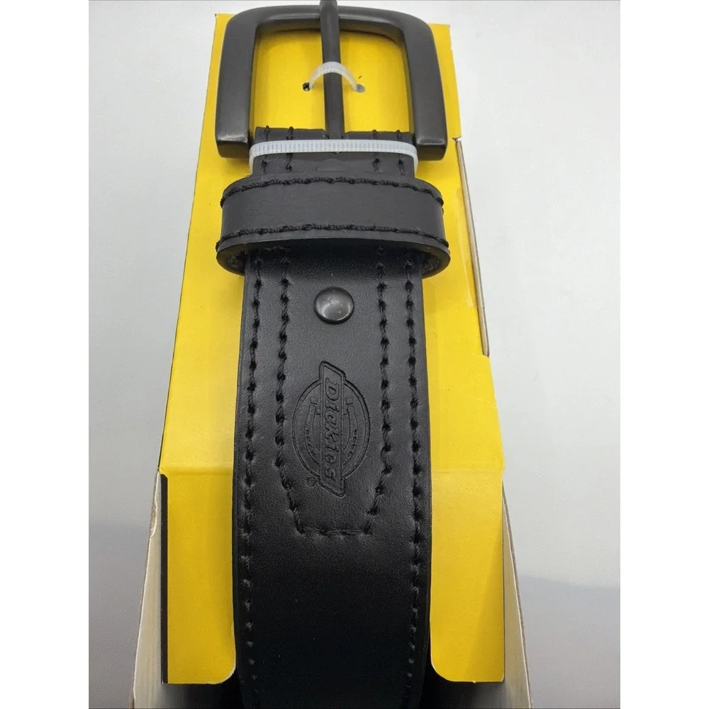 Dickie Performance Leather Belt Black.‎ Size XL 42-44